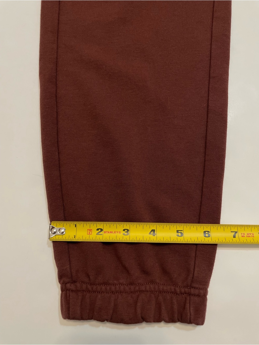 Gymshark Training Fleece Joggers Sweatpants Maroon Size Large - Picture 5 of 10